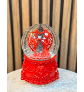 kar küresi motorlu müzikli